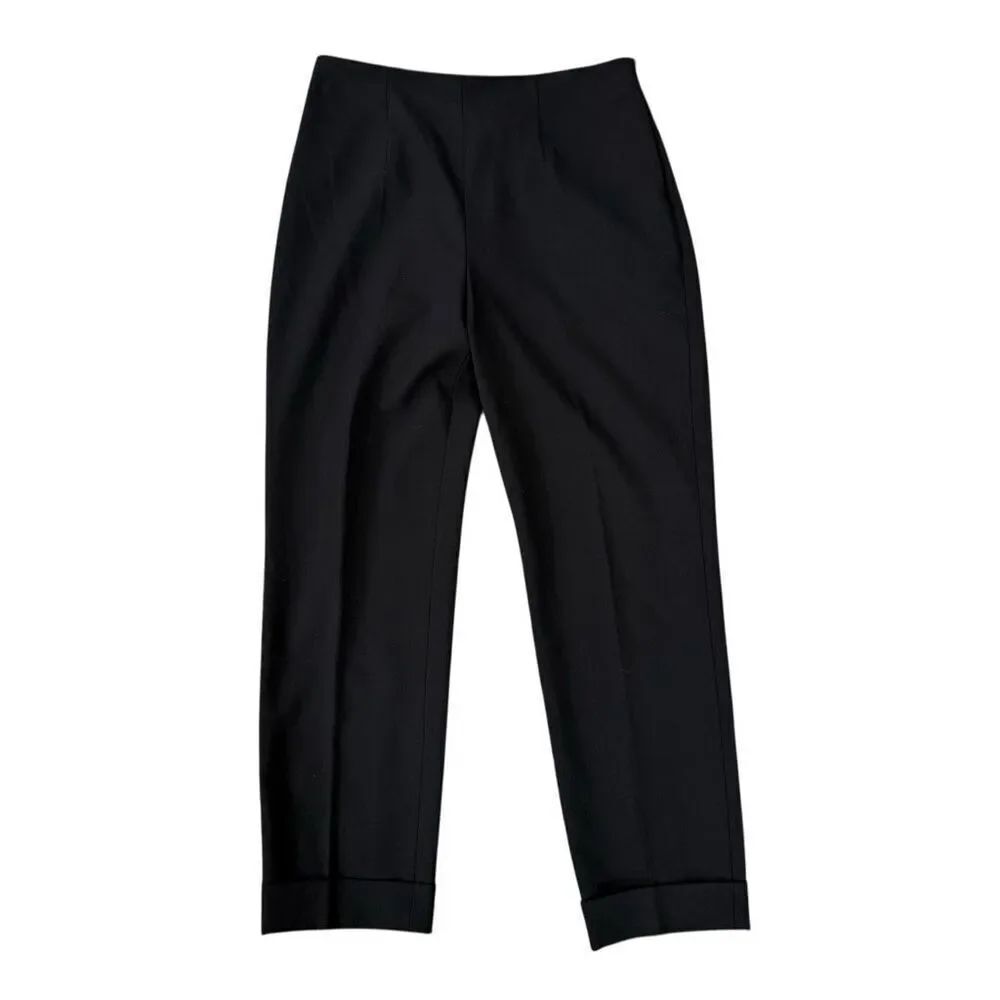 Dream vintage wool blend black womens trousers pants size 10